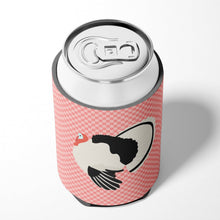 Load image into Gallery viewer, Royal Palm Turkey Pink Check Can or Bottle Hugger BB7988CC