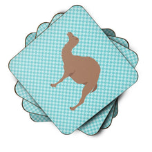 Load image into Gallery viewer, F1 Hybrid Camel Blue Check Foam Coaster  BB7993FC
