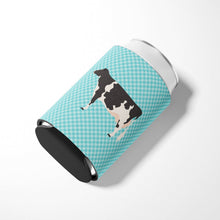 Load image into Gallery viewer, Holstein Cow Blue Check Can or Bottle Hugger BB7996CC