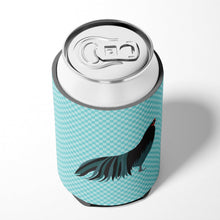 Load image into Gallery viewer, Sumatra Chicken Blue Check Can or Bottle Hugger BB8007CC