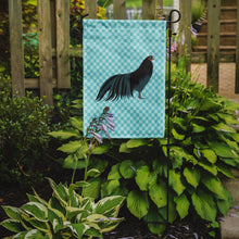 Load image into Gallery viewer, Sumatra Chicken Blue Check Garden Flag - Outdoor Decorative Yard Flag