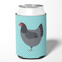 Load image into Gallery viewer, Jersey Giant Chicken Blue Check Can or Bottle Hugger BB8009CC