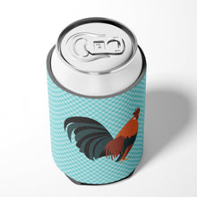 Load image into Gallery viewer, Dutch Bantam Chicken Blue Check Can or Bottle Hugger BB8010CC