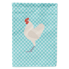 Load image into Gallery viewer, German Langshan Chicken Blue Check Flag Canvas House Size BB8011CHF