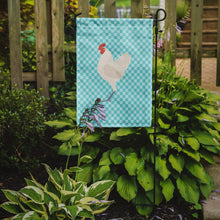 Load image into Gallery viewer, German Langshan Chicken Blue Check Garden Flag - Outdoor Decorative Yard Flag