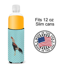 Load image into Gallery viewer, Kulang Chicken Blue Check   Hugger for slim cans