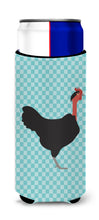 Load image into Gallery viewer, Naked Neck Chicken Blue Check   Hugger for slim cans