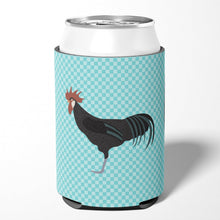 Load image into Gallery viewer, Minorca Ctalalan Chicken Blue Check Can or Bottle Hugger BB8015CC