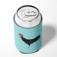 Load image into Gallery viewer, Minorca Ctalalan Chicken Blue Check Can or Bottle Hugger BB8015CC