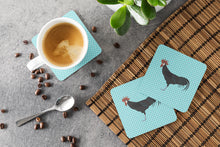 Load image into Gallery viewer, Minorca Ctalalan Chicken Blue Check Foam Coaster  BB8015FC