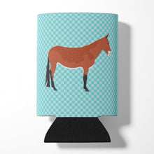 Load image into Gallery viewer, Mule Blue Check Can or Bottle Hugger BB8019CC