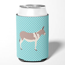 Load image into Gallery viewer, Australian Teamster Donkey Blue Check Can or Bottle Hugger BB8020CC