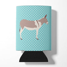 Load image into Gallery viewer, Australian Teamster Donkey Blue Check Can or Bottle Hugger BB8020CC