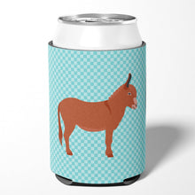 Load image into Gallery viewer, Irish Donkey Blue Check Can or Bottle Hugger BB8022CC