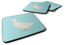 Load image into Gallery viewer, American Pekin Duck Blue Check Foam Coaster  BB8034FC