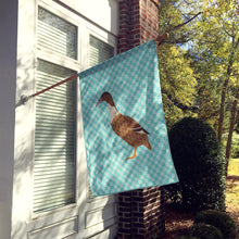 Load image into Gallery viewer, Dutch Hook Bill Duck Blue Check Flag Canvas House Size BB8035CHF