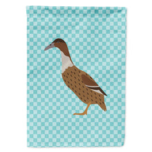 Load image into Gallery viewer, Dutch Hook Bill Duck Blue Check Flag Canvas House Size BB8035CHF