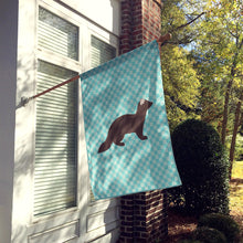 Load image into Gallery viewer, Sable Marten Blue Check Flag Canvas House Size BB8043CHF