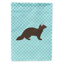 Load image into Gallery viewer, Sable Marten Blue Check Flag Canvas House Size BB8043CHF