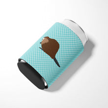 Load image into Gallery viewer, Eurasian Beaver Blue Check Can or Bottle Hugger BB8047CC