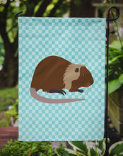 Load image into Gallery viewer, Coypu Nutria River Rat Blue Check Garden Flag - Outdoor Decorative Yard Flag