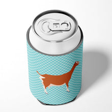 Load image into Gallery viewer, Toggenburger Goat Blue Check Can or Bottle Hugger BB8055CC