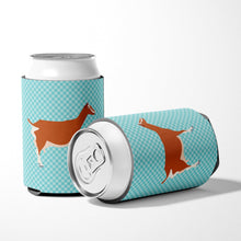 Load image into Gallery viewer, Toggenburger Goat Blue Check Can or Bottle Hugger BB8055CC