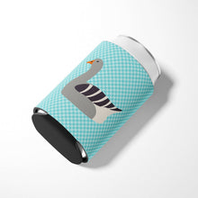 Load image into Gallery viewer, Pilgrim Goose Blue Check Can or Bottle Hugger BB8067CC