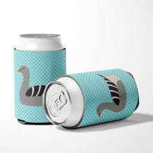 Load image into Gallery viewer, Pilgrim Goose Blue Check Can or Bottle Hugger BB8067CC