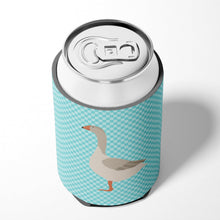 Load image into Gallery viewer, Steinbacher Goose Blue Check Can or Bottle Hugger BB8068CC