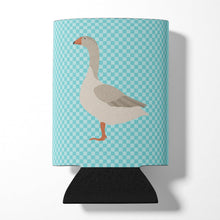 Load image into Gallery viewer, Steinbacher Goose Blue Check Can or Bottle Hugger BB8068CC