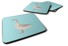 Load image into Gallery viewer, Steinbacher Goose Blue Check Foam Coaster  BB8068FC