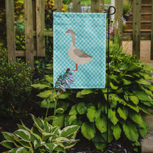 Load image into Gallery viewer, Steinbacher Goose Blue Check Garden Flag - Outdoor Decorative Yard Flag