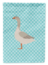 Load image into Gallery viewer, Steinbacher Goose Blue Check Garden Flag - Outdoor Decorative Yard Flag