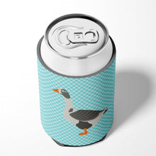 Load image into Gallery viewer, West of England Goose Blue Check Can or Bottle Hugger BB8069CC