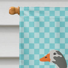 Load image into Gallery viewer, West of England Goose Blue Check Flag Canvas House Size BB8069CHF