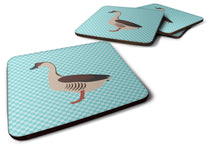 Load image into Gallery viewer, Chinese Goose Blue Check Foam Coaster  BB8070FC