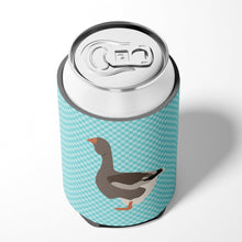 Load image into Gallery viewer, Toulouse Goose Blue Check Can or Bottle Hugger BB8071CC