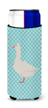 Load image into Gallery viewer, Roman Goose Blue Check   Hugger for slim cans