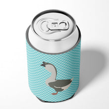 Load image into Gallery viewer, African Goose Blue Check Can or Bottle Hugger BB8073CC