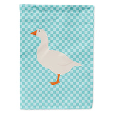 Load image into Gallery viewer, Shire Horse Blue Check Flag Canvas House Size BB8074CHF
