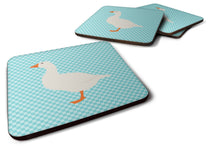 Load image into Gallery viewer, Shire Horse Blue Check Foam Coaster  BB8074FC