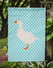 Load image into Gallery viewer, Shire Horse Blue Check Garden Flag - Outdoor Decorative Yard Flag