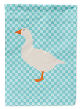 Load image into Gallery viewer, Shire Horse Blue Check Garden Flag - Outdoor Decorative Yard Flag