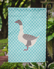 Load image into Gallery viewer, Buff Grey Back Goose Blue Check Garden Flag - Outdoor Decorative Yard Flag