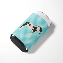Load image into Gallery viewer, Cyldesdale Horse Blue Check Can or Bottle Hugger BB8086CC
