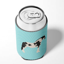Load image into Gallery viewer, Cyldesdale Horse Blue Check Can or Bottle Hugger BB8086CC