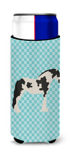 Load image into Gallery viewer, Cyldesdale Horse Blue Check   Hugger for slim cans