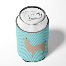 Load image into Gallery viewer, Llama Blue Check Can or Bottle Hugger BB8090CC