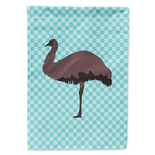 Load image into Gallery viewer, Emu Blue Check Flag Canvas House Size BB8096CHF